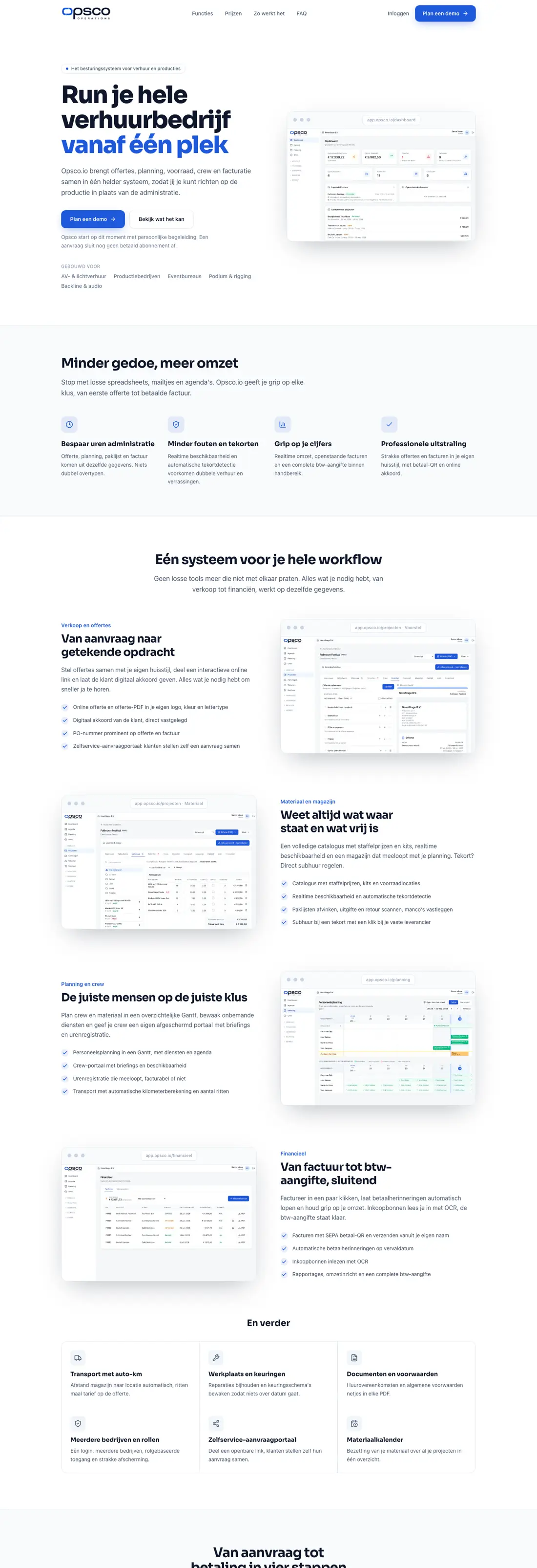 Website van Opsco.io